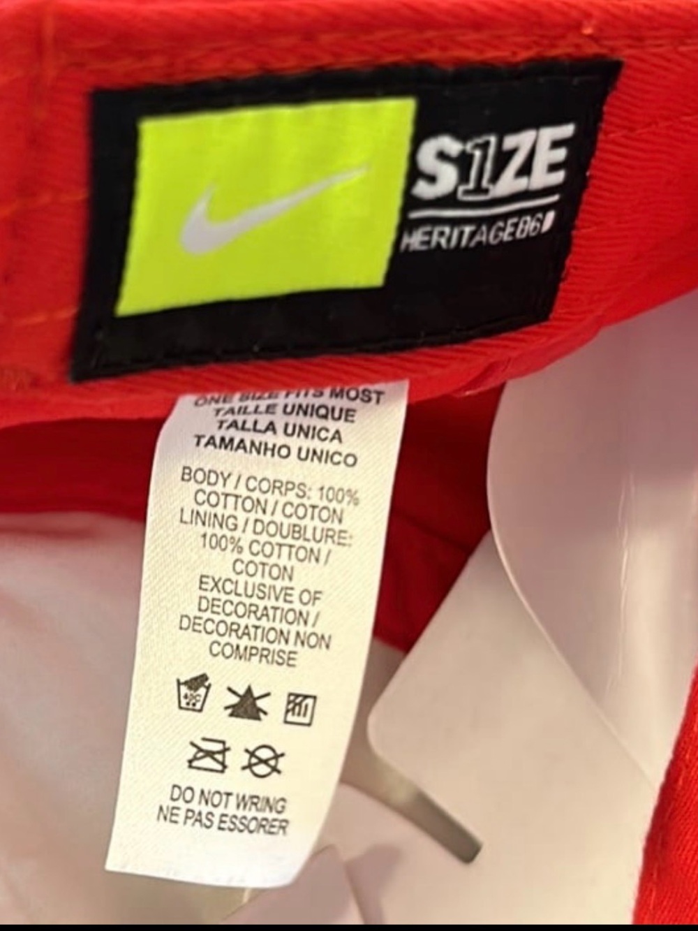 Nike | NWT Heritage86 Cap - Youth One Size - Picture 2 of 4
